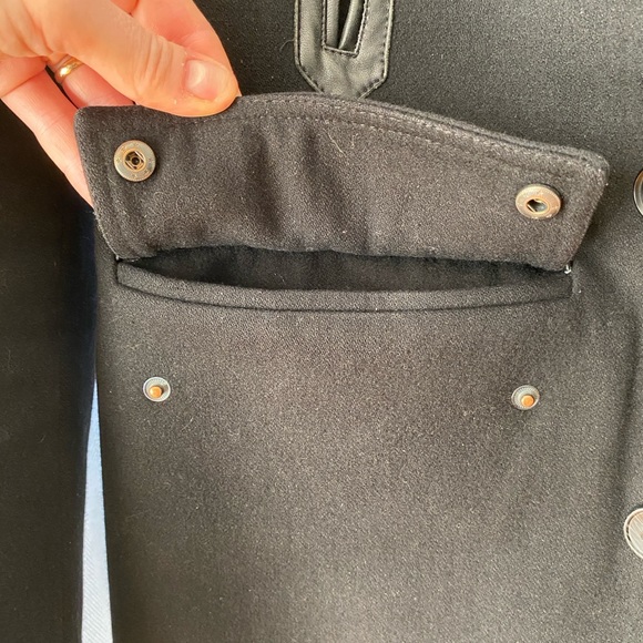 Soia & Kyo Gordon M winter pea coat black - Picture 5 of 13